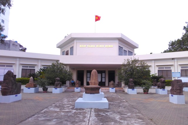 Không gian trưng bày của Bảo tàng  tỉnh Bình Định